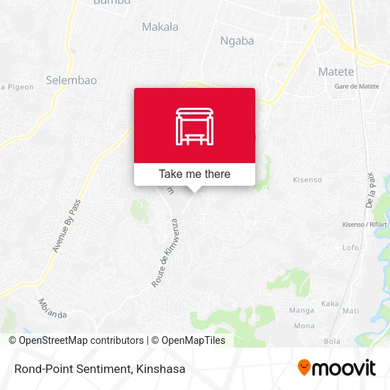 Rond-Point Sentiment map