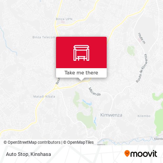 Auto Stop map