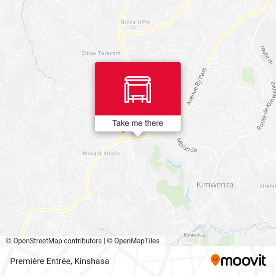 Première Entrée map