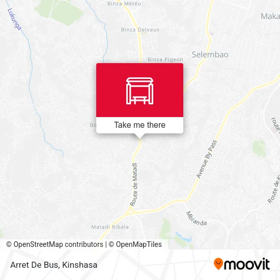 Arret De Bus map
