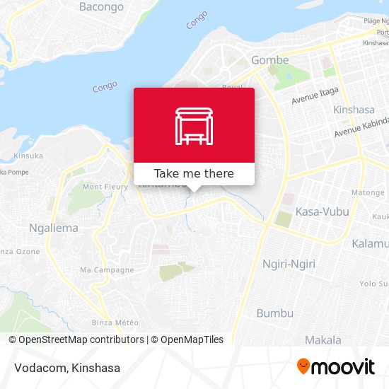 Vodacom map