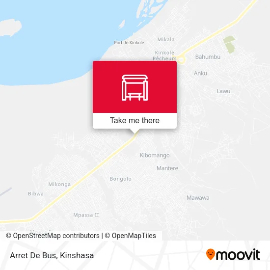 Arret De Bus map