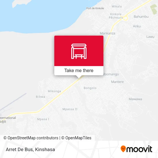 Arret De Bus map