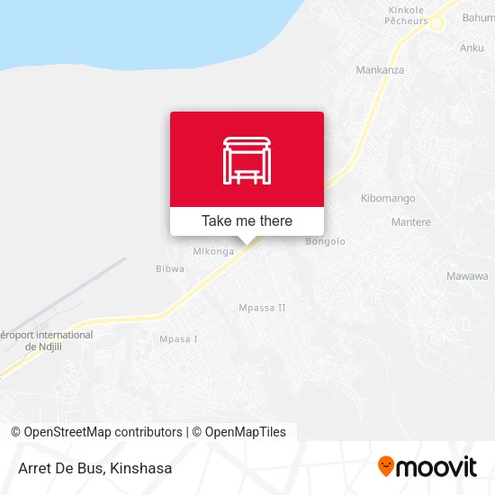 Arret De Bus map