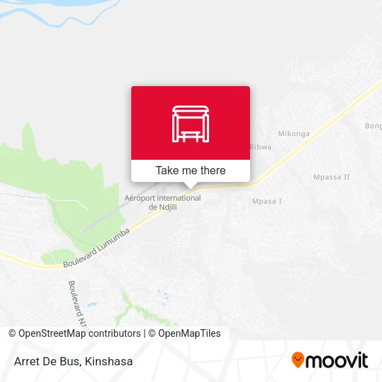 Arret De Bus map