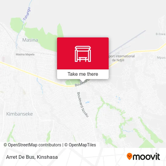 Arret De Bus map