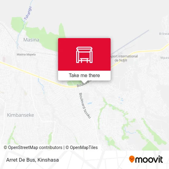 Arret De Bus map