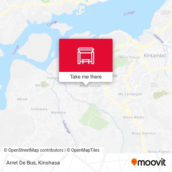 Arret De Bus map