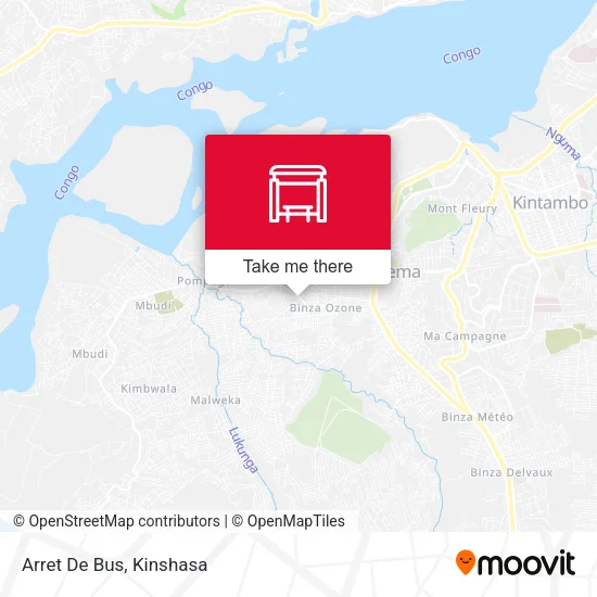 Arret De Bus map