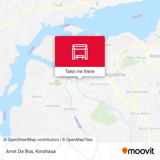 Arret De Bus map