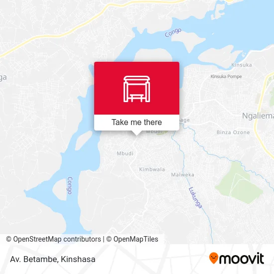 Av. Betambe map