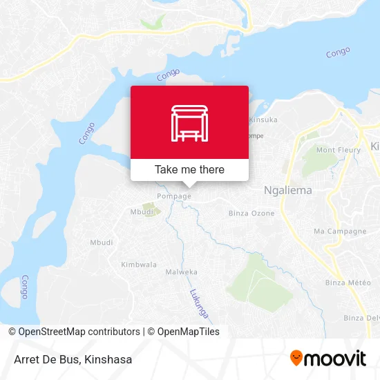 Arret De Bus map