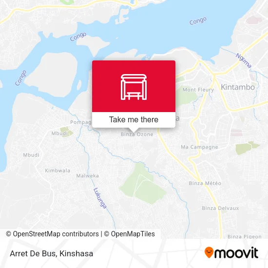 Arret De Bus map
