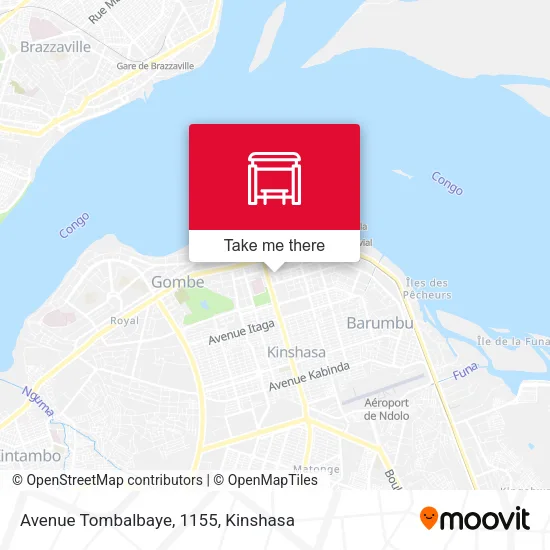 Avenue Tombalbaye, 1155 map