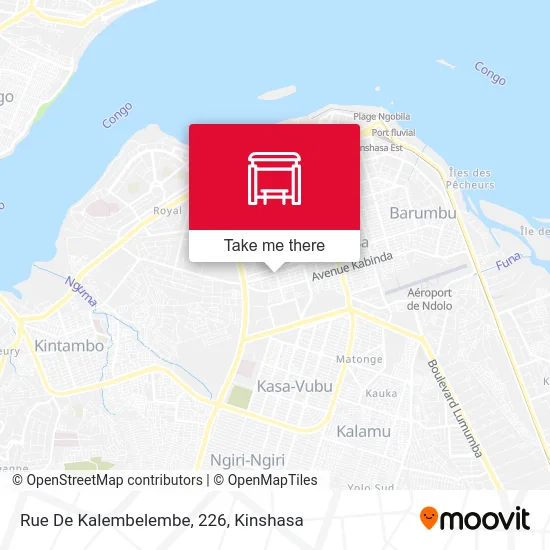 Rue De Kalembelembe, 226 map