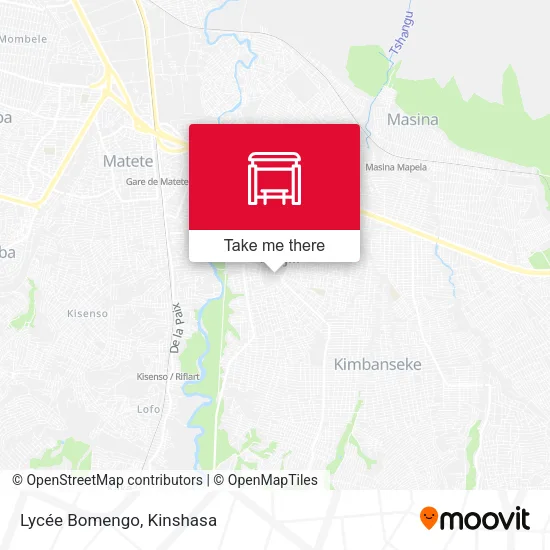 Lycée Bomengo map