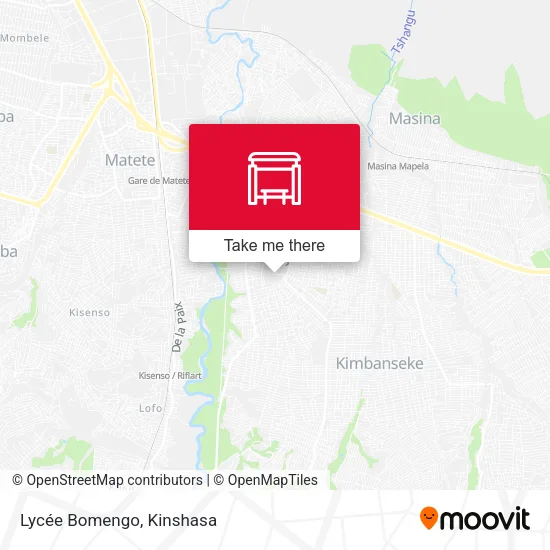Lycée Bomengo map