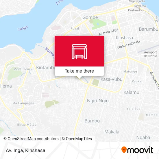 Av. Inga map