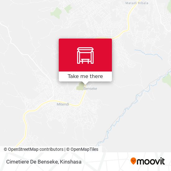 Cimetiere De Benseke map