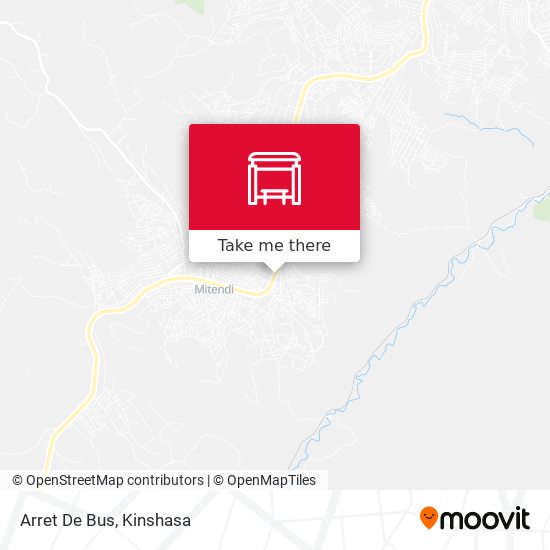 Arret De Bus map