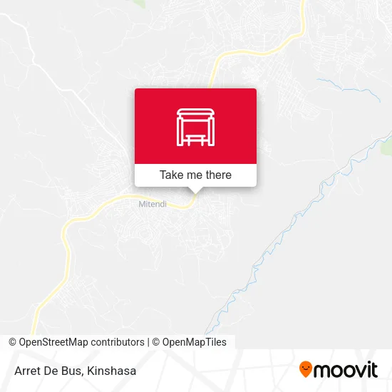 Arret De Bus map