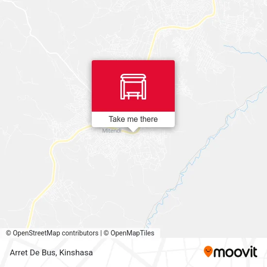 Arret De Bus map