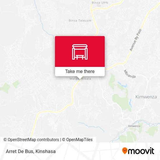 Arret De Bus map