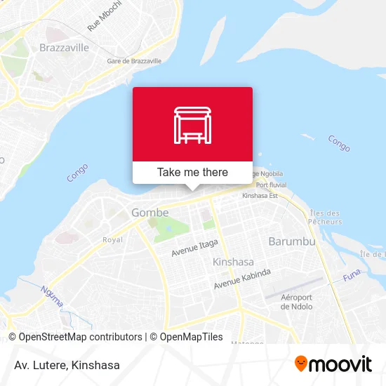 Av. Lutere map