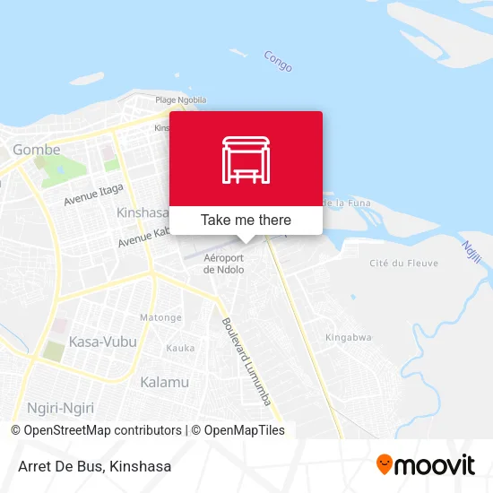 Arret De Bus map