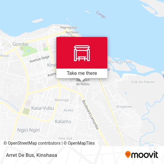 Arret De Bus map