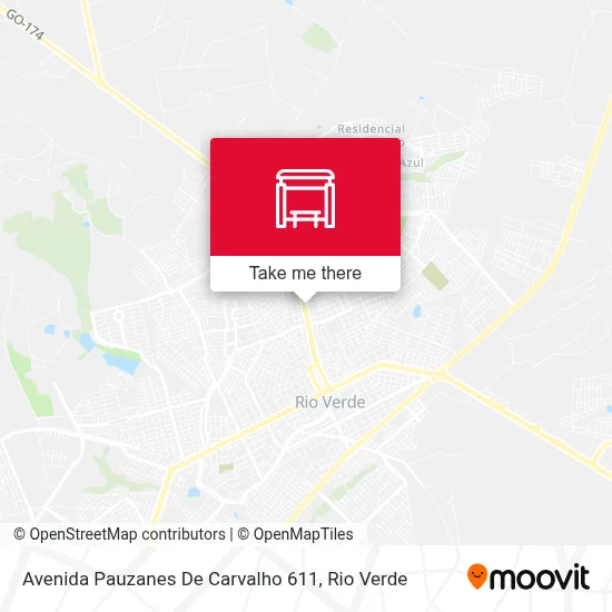 Avenida Pauzanes De Carvalho 611 map