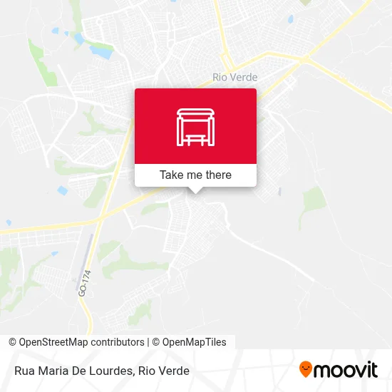 Rua Maria De Lourdes map