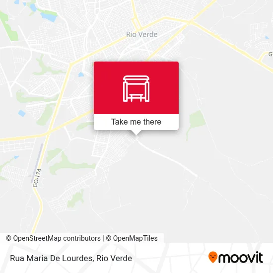 Rua Maria De Lourdes map