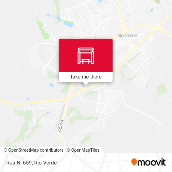 Rua N, 659 map