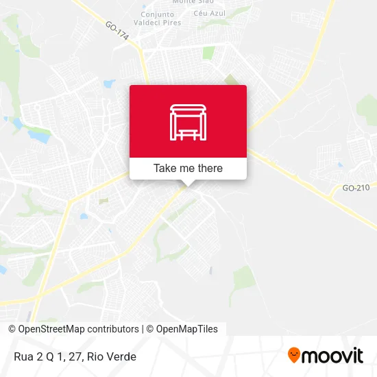 Rua 2 Q 1, 27 map