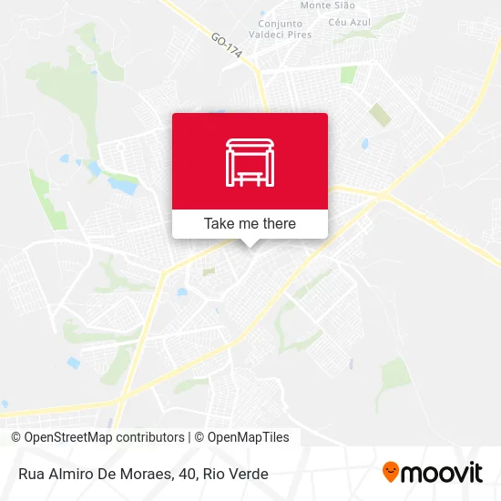 Rua Almiro De Moraes, 40 map
