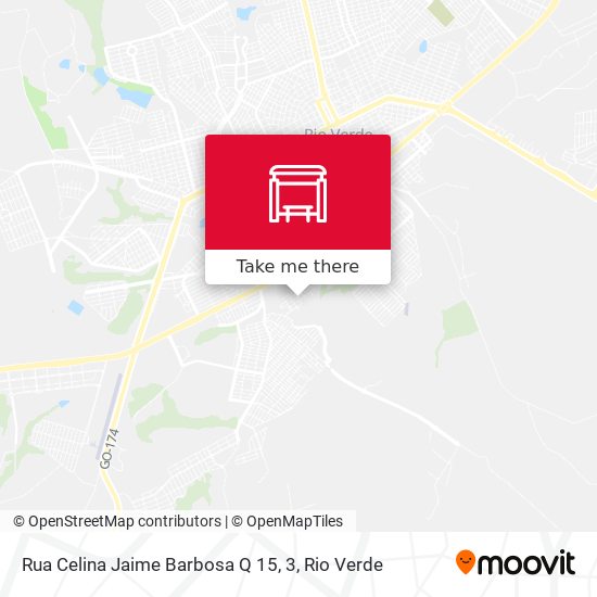 Rua Celina Jaime Barbosa Q 15, 3 map