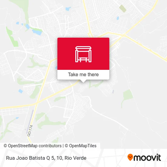 Rua Joao Batista Q 5, 10 map