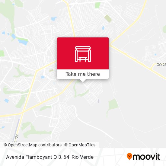 Avenida Flamboyant Q 3, 64 map