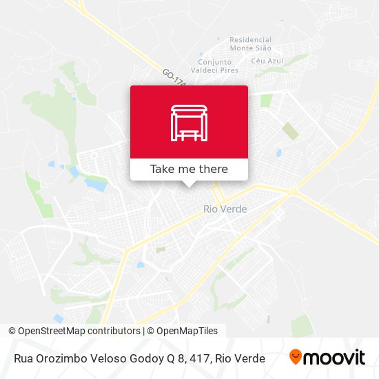 Rua Orozimbo Veloso Godoy Q 8, 417 map