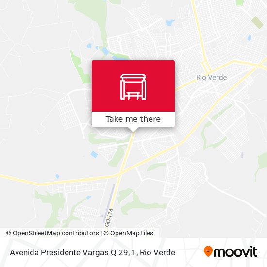 Avenida Presidente Vargas Q 29, 1 map