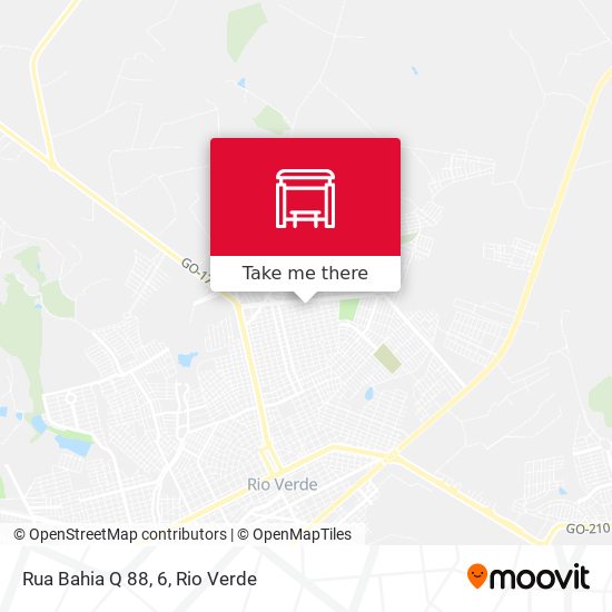 Rua Bahia Q 88, 6 map