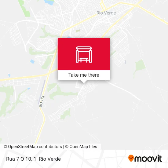 Rua 7 Q 10, 1 map
