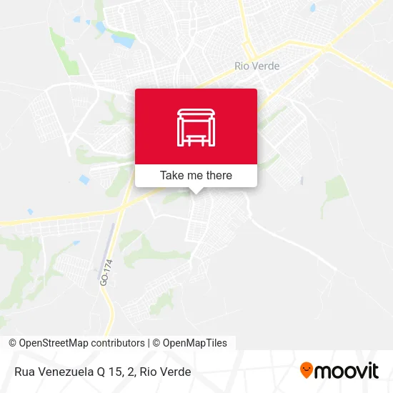 Rua Venezuela Q 15, 2 map