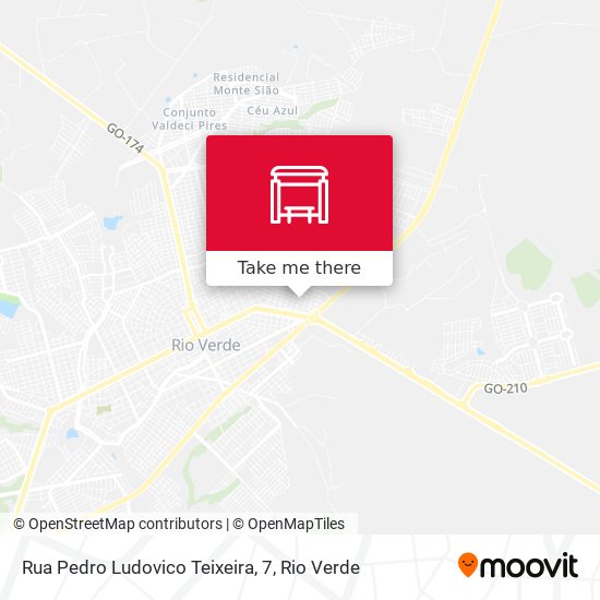 Rua Pedro Ludovico Teixeira, 7 map