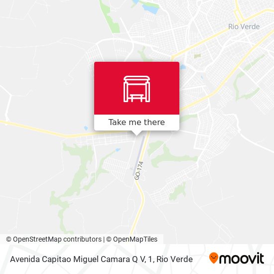 Avenida Capitao Miguel Camara Q V, 1 map