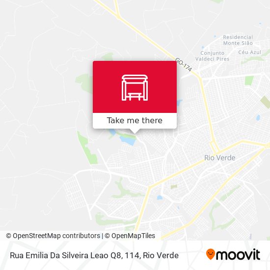 Rua Emilia Da Silveira Leao Q8, 114 map