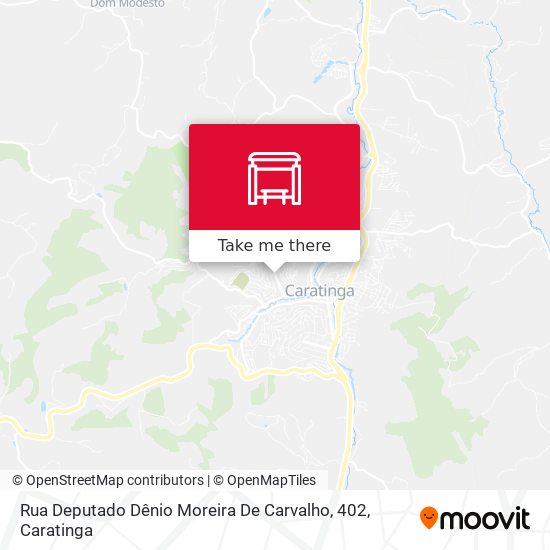 Rua Deputado Dênio Moreira De Carvalho, 402 map