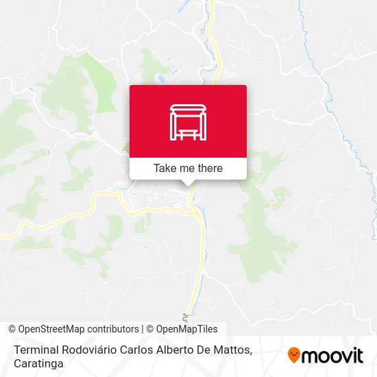 Terminal Rodoviário Carlos Alberto De Mattos map