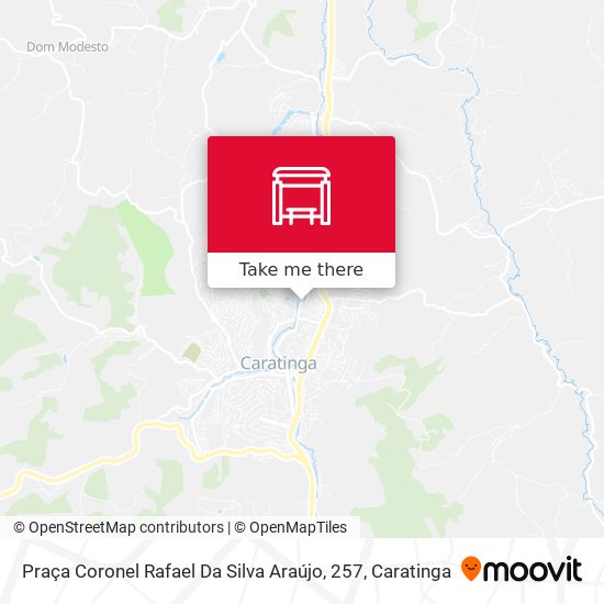 Praça Coronel Rafael Da Silva Araújo, 257 map